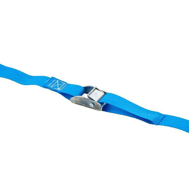 Alt view image 6 of 7 - Hyper Tough 13 ft x 1 in Cam Buckle Lashing Strap Tie Down, 200 lbs., 2 Straps