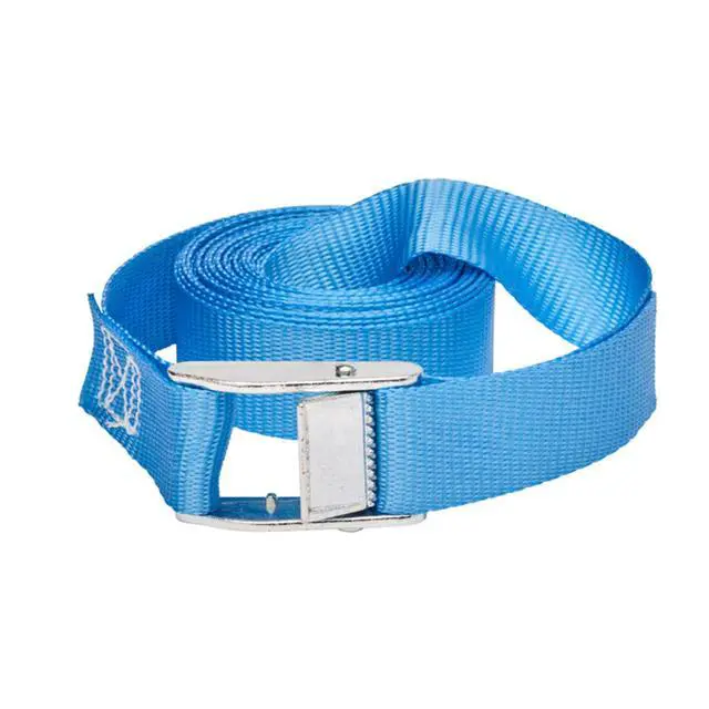 Alt view image 4 of 7 - Hyper Tough 13 ft x 1 in Cam Buckle Lashing Strap Tie Down, 200 lbs., 2 Straps