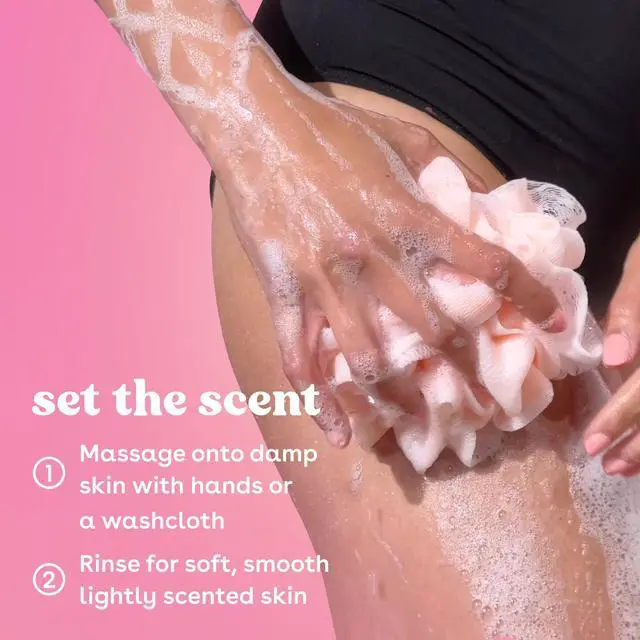 Alt view image 3 of 6 - eos Shea Better Cashmere Body Wash, Jasmine Peach, Creamy Gel Formula, 16 fl oz.
