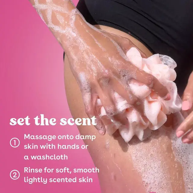 Alt view image 3 of 6 - eos Shea Better Cashmere Body Wash, Pomegranate Raspberry, Creamy Gel Formula, 16 fl oz.