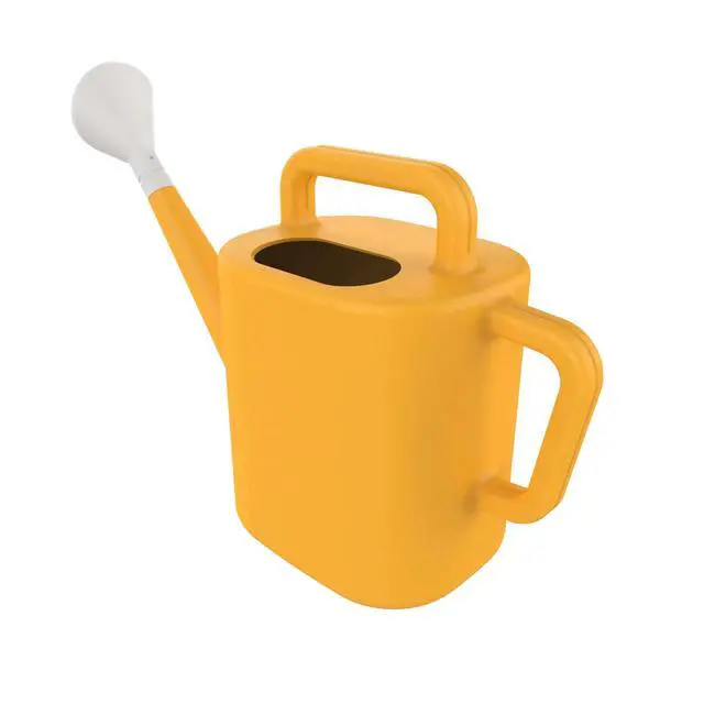 Alt view image 4 of 6 - Expert Gardener 2 gal. Resin Watering Can, Daisy Yellow