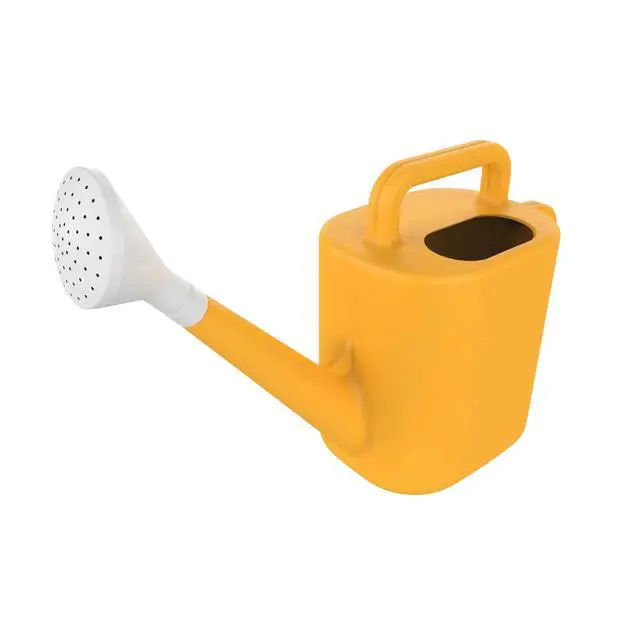 Alt view image 6 of 6 - Expert Gardener 2 gal. Resin Watering Can, Daisy Yellow