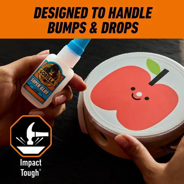 Alt view image 4 of 6 - Gorilla Glue Super Glue 15g Bottle Net Content Quantity 1