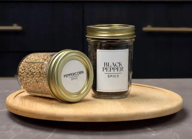 Alt view image 5 of 5 - Mainstays 8 oz Regular Mouth Half Pint Mason Canning Jars with Lids and Bands, 12 Pack