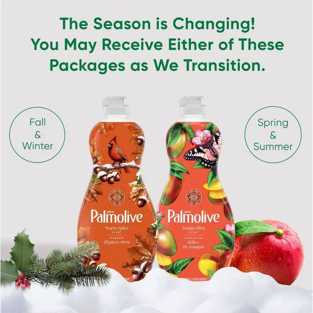 Alt view image 4 of 7 - Palmolive Ultra Limited Edition Liquid Dish Soap, Dishwashing Detergent, Winter Mint Scent, 20 fl oz