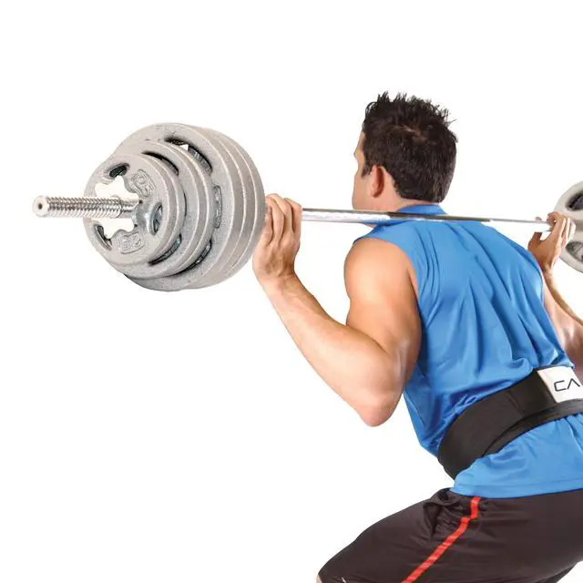 Alt view image 3 of 5 - CAP Barbell Standard 1-Inch Cast Iron Weightlifting Plate 5 lbs Single