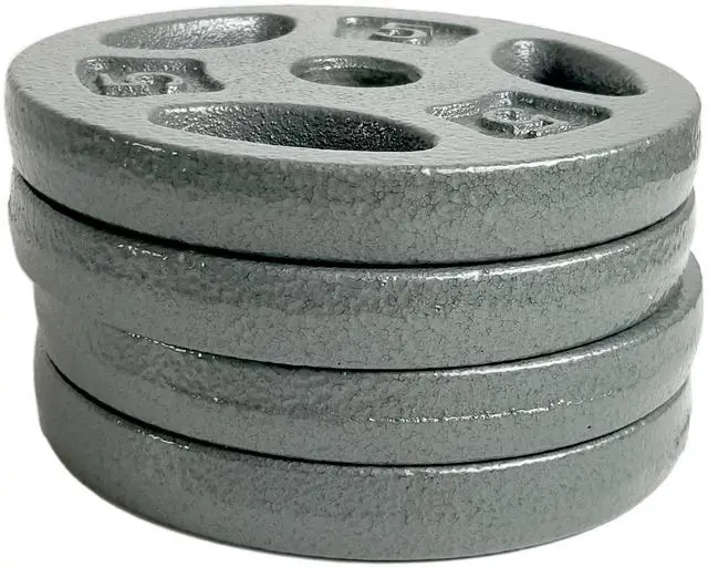 Main image of CAP Barbell Standard 1-Inch Cast Iron Weightlifting Plate 5 lbs Single