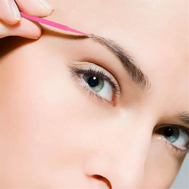 Alt view image 4 of 7 - Tifanso 400PCS 2mm Disposable Micro Cotton Swabs for Lash Extensions, Pink