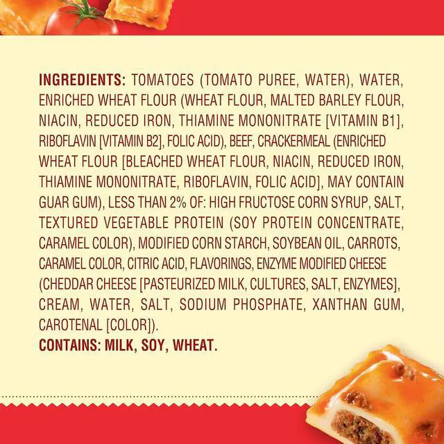 Alt view image 6 of 6 - Chef Boyardee Mini Ravioli 15 oz 4 Pack