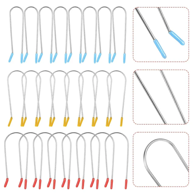 Alt view image 4 of 7 - Bewudy 24Pcs Hot Roller and Curler Clips Replacement Kit
