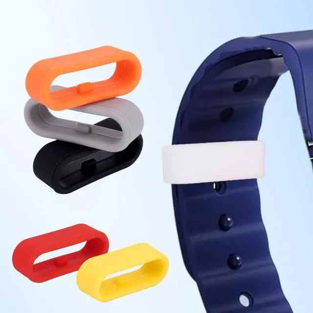 Alt view image 5 of 7 - Tinoaly 12pcs Silicone Strap Rings for Magic Band+ and 2.0 and More