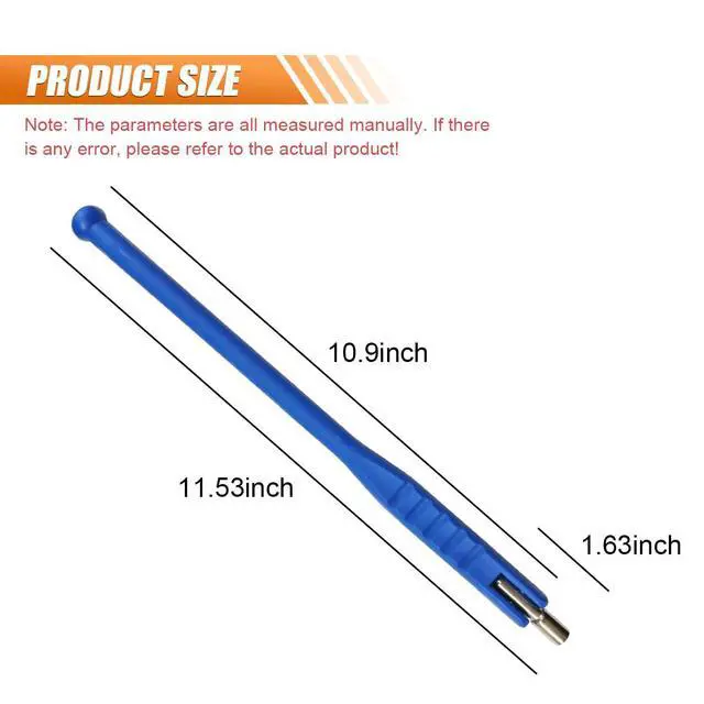 Alt view image 6 of 6 - Car Tire Valve Stem Puller/Installer with Valve Core Tool, Blue