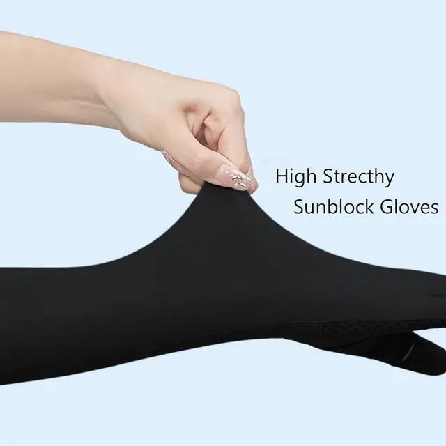 Alt view image 3 of 7 - UV Sun Protection Long Arm Driving Gloves for Women Outdoor Summer