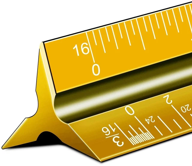 Main image of Architectural Scale Ruler, Imperial Architect and Engineer Scale