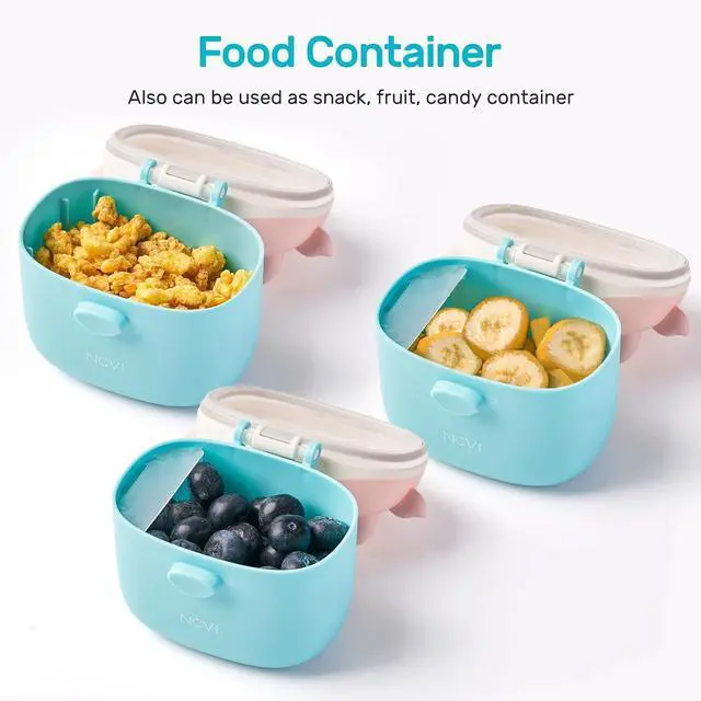 Alt view image 6 of 6 - NCVI Baby Formula Dispenser On The Go (Blue)