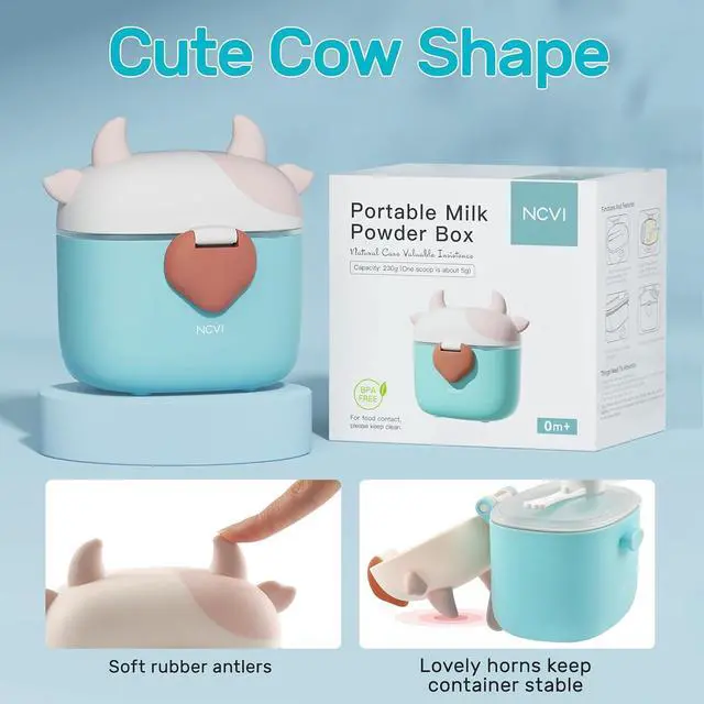 Alt view image 5 of 6 - NCVI Baby Formula Dispenser On The Go (Blue)