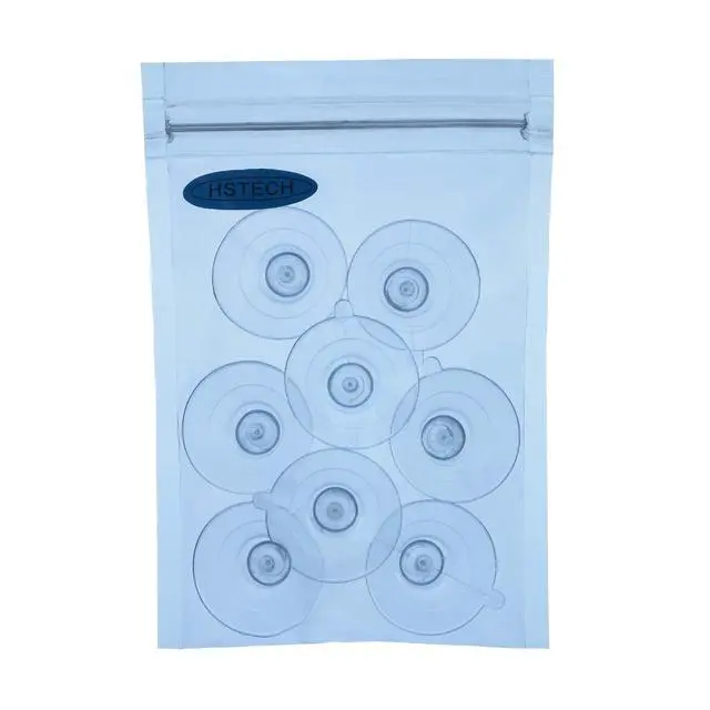 Alt view image 2 of 2 - HSTECH 8 Pack EZ Pass Holder Suction Cup Compatible with AutoBoxClub Mount