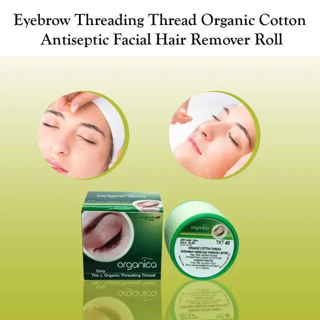 Alt view image 5 of 5 - Organica Face & Eyebrow Threading Thread Organic 1 Spool Hair Removal Dermaplaning Epilator Tool