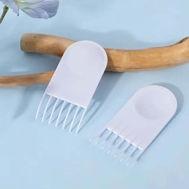 Alt view image 3 of 7 - 2 Pcs Cleaning Brush and Comb Tools for Fullstar Vegetable Chopper and Vidalia Chop Wizard - Onion, Salad, Fruit Vegetable Cutter Cleaner
