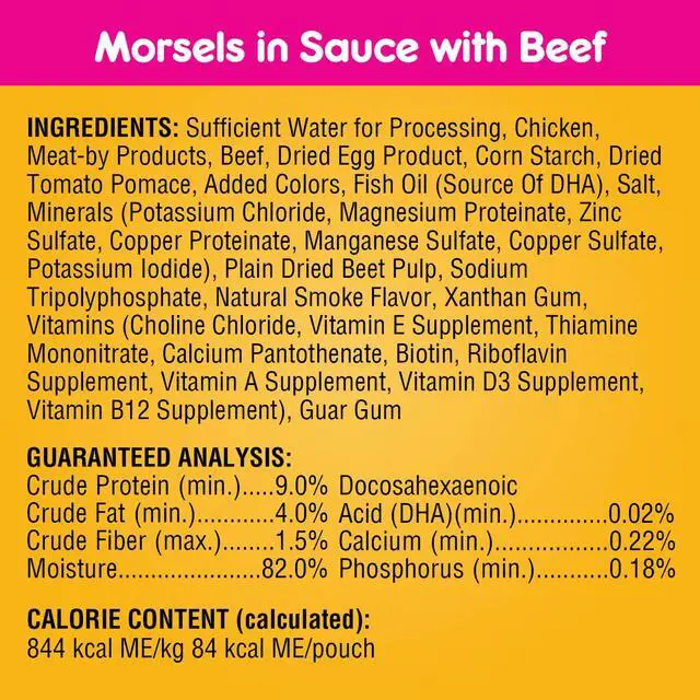 Alt view image 6 of 7 - Pedigree Puppy Soft Wet Dog Food Variety Pack, 8 Count, 3.5 Oz Pouches
