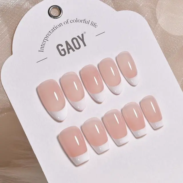 Alt view image 4 of 6 - GAOY Gel Nail Polish Art Liner White Swirl, 12ml Classic Color