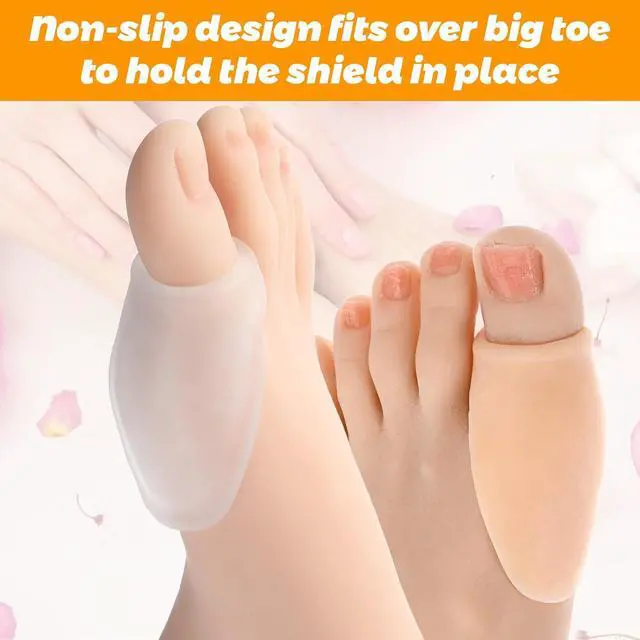 Alt view image 5 of 6 - Dimeho 12 Pcs Bunion Cushion Protector Guards Corrector Pads