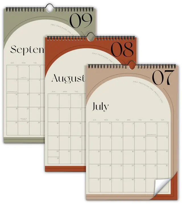 Alt view image 5 of 7 - Aesthetic 2026 Wall Calendar Through December 2026