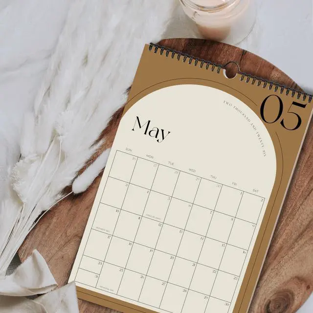 Alt view image 6 of 7 - Aesthetic 2026 Wall Calendar Through December 2026