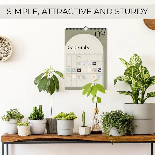 Alt view image 2 of 7 - Aesthetic 2026 Wall Calendar Through December 2026