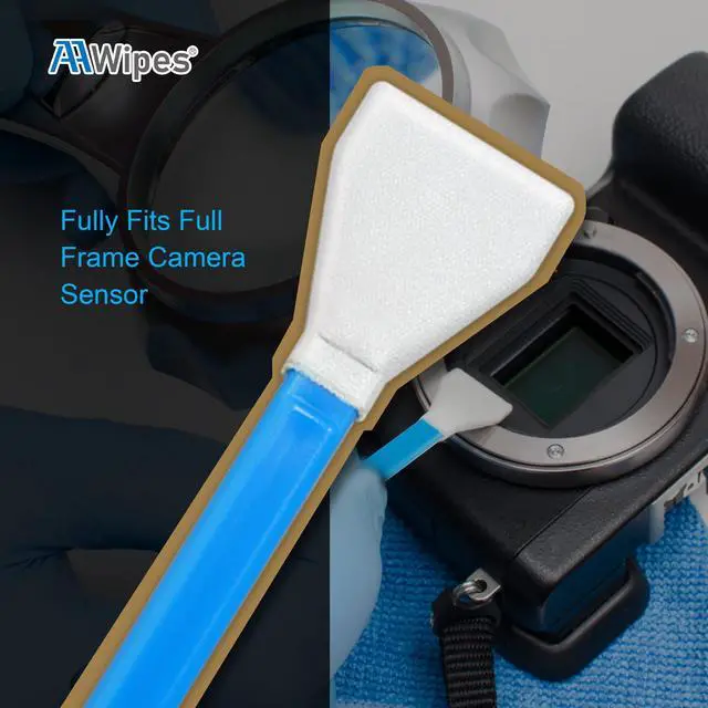 Alt view image 3 of 6 - AAwipes Sensor Cleaning Swabs 16mm 20pcs for APS-C DSLR or SLR
