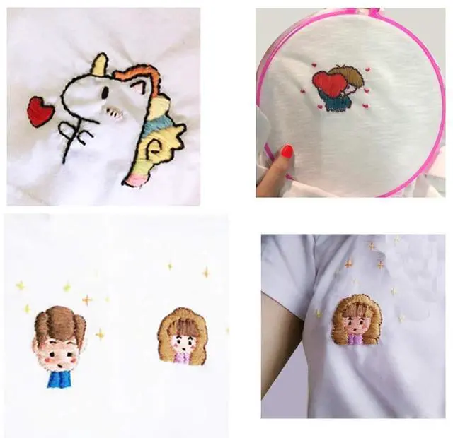Alt view image 3 of 7 - Friendship Bracelet Embroidery Floss 50 Skeins Rainbow Color Cotton Thread for Cross Stitch Craft