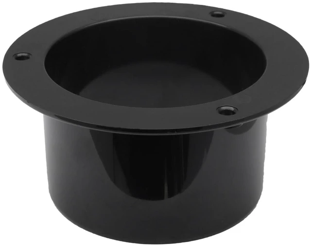 Main image of 5 Inch Plastic Straight Duct Connector Flange