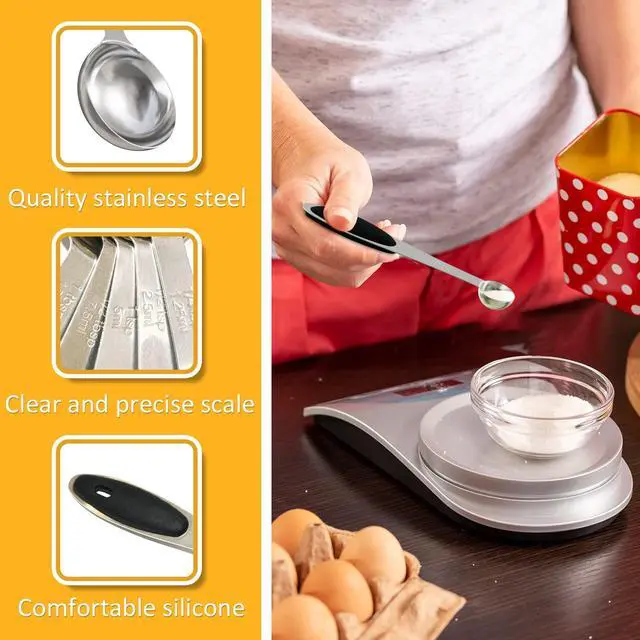 Alt view image 6 of 6 - 1PCS 1/4Tsp (1.25ml) Stainless Steel Measuring Spoon