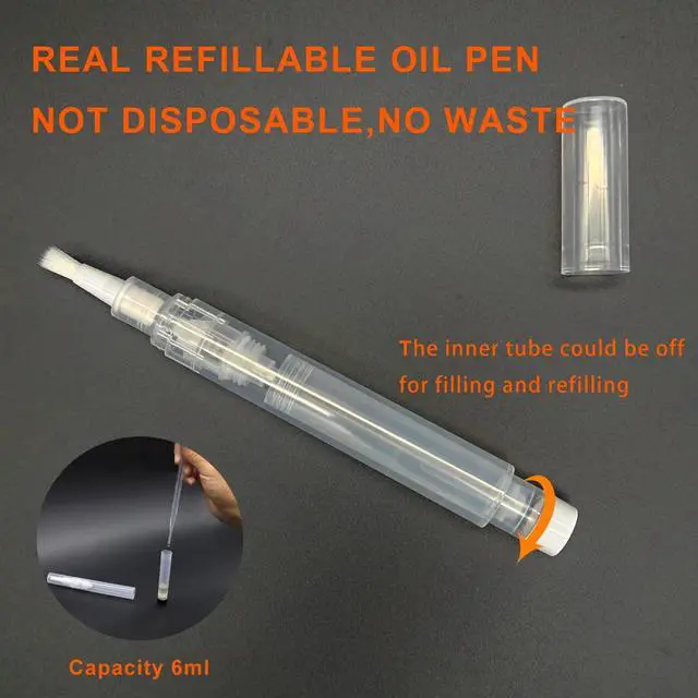 Alt view image 4 of 6 - Cuticle Oil Pen 3 Pack Refillable White