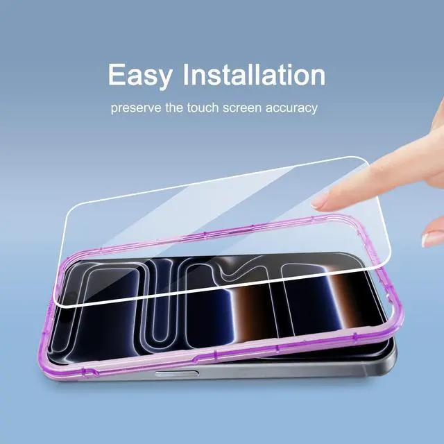 Alt view image 6 of 6 - Ailun Screen Protector and Camera Lens Protector for iPhone 17 Pro Max