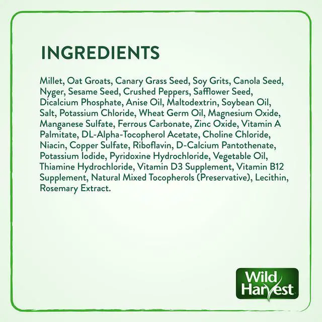 Alt view image 3 of 7 - Wild Harvest Healthy Benefits Molting Supplement, 7.5 Oz, for All Birds (Pack of 2)