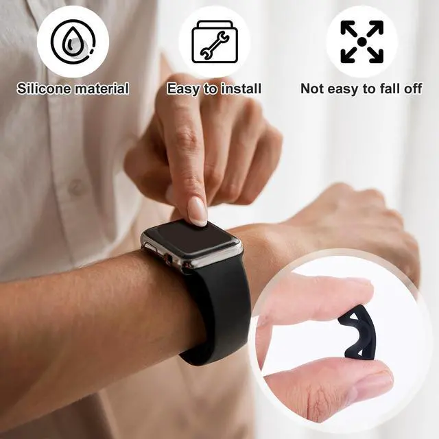 Alt view image 7 of 7 - Gosknor 6pcs Watch Band Keepers