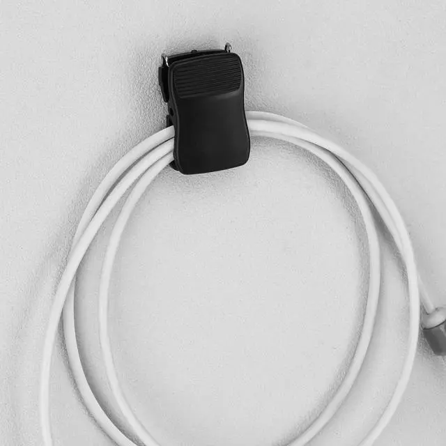 Alt view image 3 of 6 - Chiisong Cubicle Clips for Fabric Walls, 15 Pcs, Black