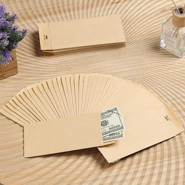 Alt view image 5 of 7 - Mr. Pen Self-Adhesive Kraft Paper Money Envelopes, 6.5" x 3.5", 100 Pack for Budgeting, Saving, and Organizing