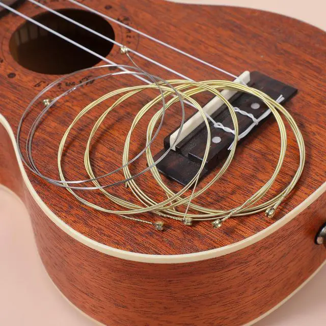 Alt view image 5 of 7 - 3 Sets Acoustic Classical Guitar Strings 6-String Bronze with Small Ball Ends