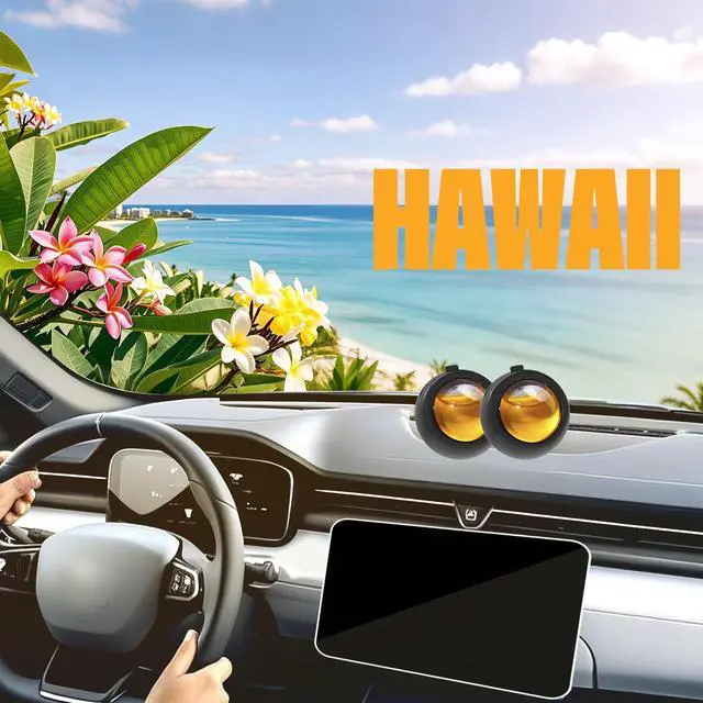 Alt view image 5 of 7 - Hawaiian Car Air Freshener Vent Clips, 6 Pack, Long Lasting Up to 180 Days