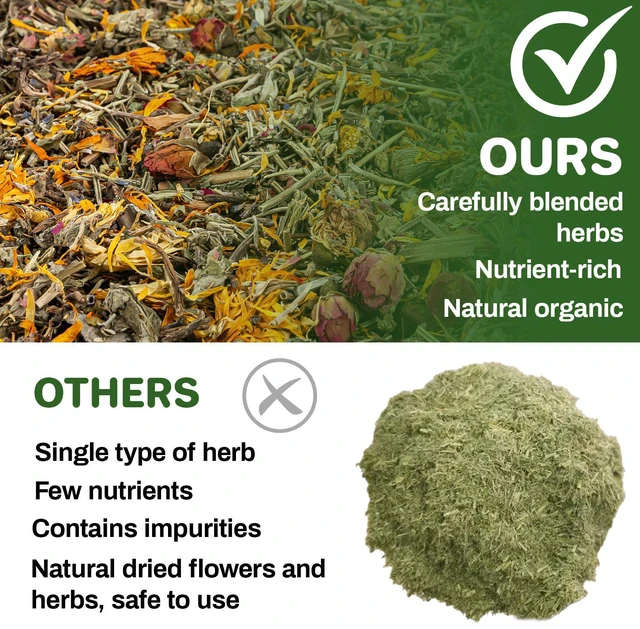 Alt view image 4 of 6 - Sukh 10oz Chicken Nesting Herbs - Poultry Herb Blend and Hemp Bedding
