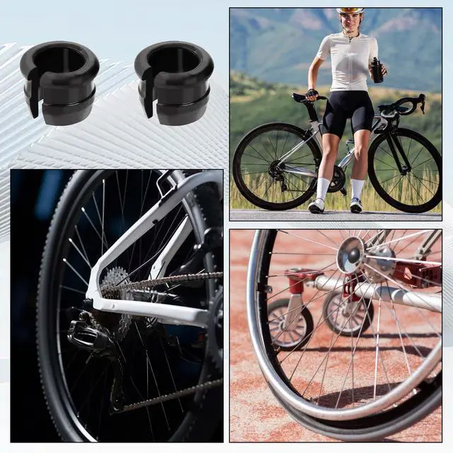 Alt view image 6 of 7 - Wheels Manufacturing Presta Valve Saver 10 Pack Presta Rim Adapters Bike Valve Stem Grommets