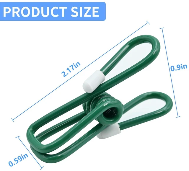 Alt view image 4 of 6 - 20 Pack Chip Clips, 2.2 Inch (55mm)