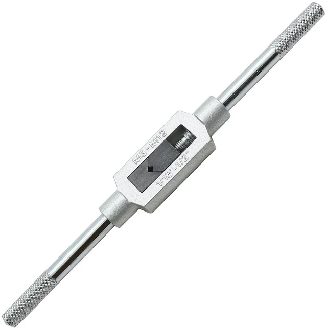 Main image of Piutouyar M3-M12 Adjustable Tap Wrench Handle 1/16"-1/2"