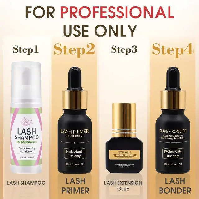 Alt view image 4 of 7 - Lash Bonder and Primer Kit for Eyelash Extensions