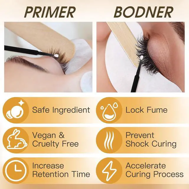 Alt view image 3 of 7 - Lash Bonder and Primer Kit for Eyelash Extensions