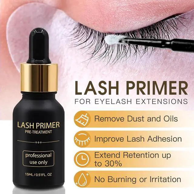 Alt view image 2 of 7 - Lash Bonder and Primer Kit for Eyelash Extensions