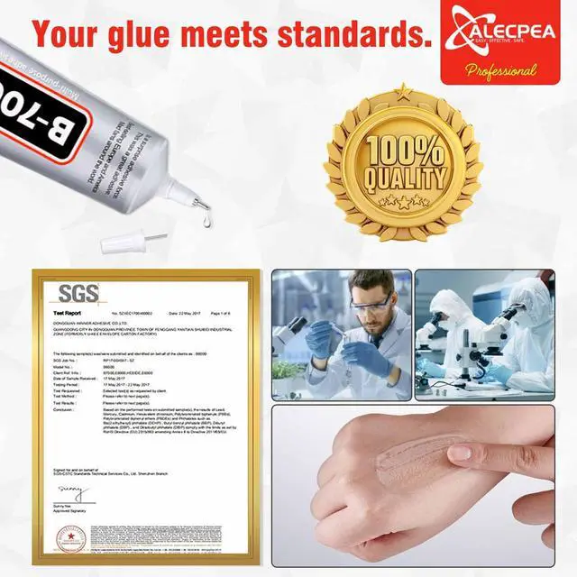 Alt view image 5 of 7 - B-7000 Craft Glue 15ml/0.5oz (2 Pack) for Jewelry Making, Rhinestones, Crafts, Clothes, Shoes, Fabric, Cell Phones