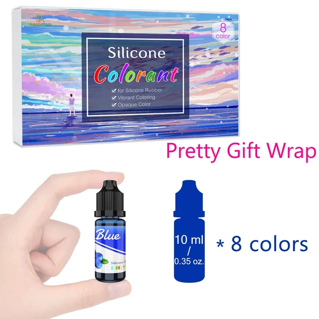 Alt view image 3 of 7 - 8 Colors Liquid Silicone Rubber Pigment Coloring Dye Vibrant